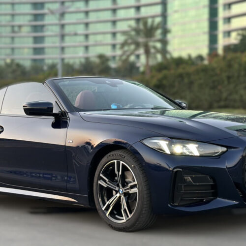 BMW 4 Series 2024 Convertible Rent in Dubai
