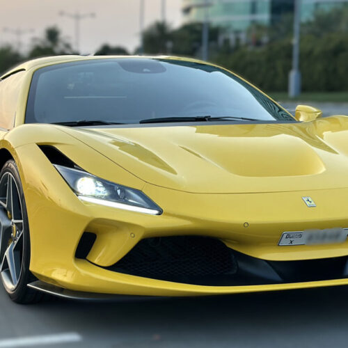 Ferrari F8 Spider Rental Dubai