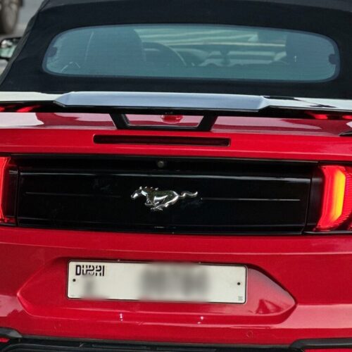 Ford Mustang Convertible for Hire Dubai