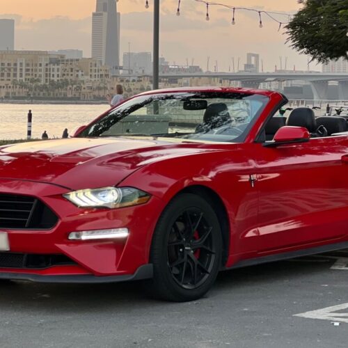 Ford Mustang Convertible Rent in Dubai