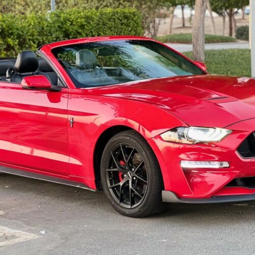 Ford Mustang Convertible Rental Dubai