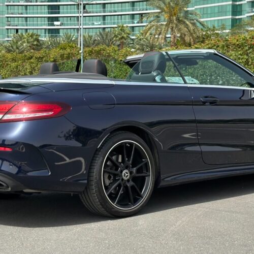 Mercedes C Class Convertible Rental Dubai