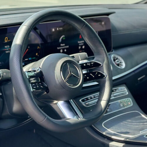 Mercedes E200 Convertible Rent in Dubai