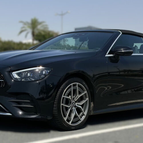 Mercedes E200 Convertible Rental Dubai