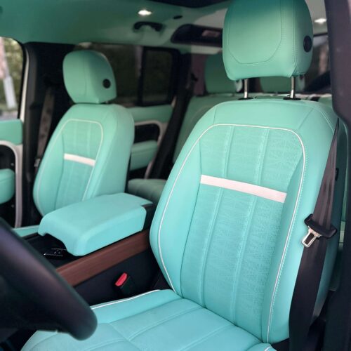 Range Rover Defender 2024 White Rent in Dubai