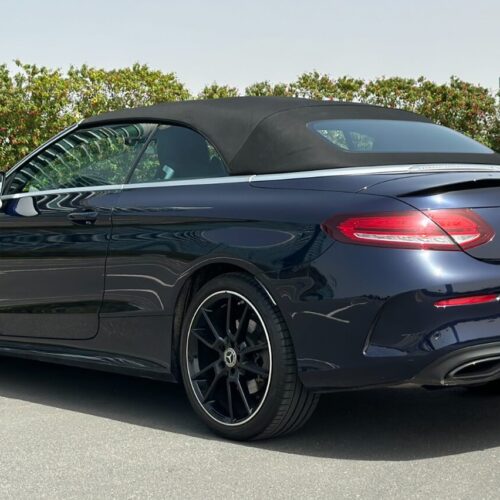 Rent Mercedes C300 Convertible in Dubai
