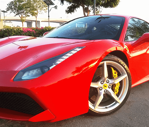 Ferrari 488 gtb hire in Dubai